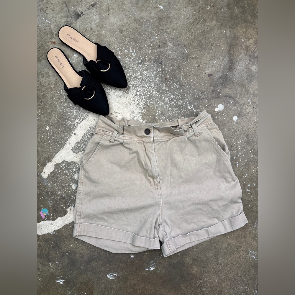 Blu Pepper Beige Women's Shorts